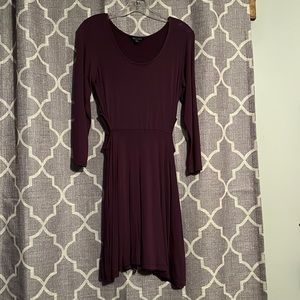 American Eagle Outfitters Long sleeve Cutout Dress